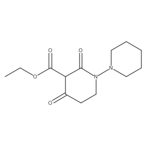 Ethyl 2,4-dioxo-1-(piperidin-1-yl)piperidine-3-carboxylate结构式