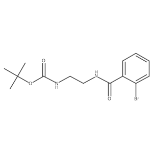 tert-Butyl 2-[(2-bromobenzoyl)amino]ethylcarbamate Structure