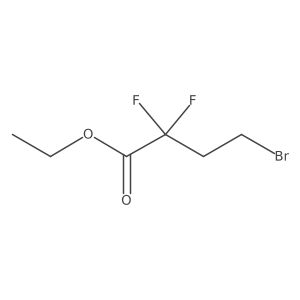 Ethyl 4-bromo-2,2-difluorobutanoate Structure