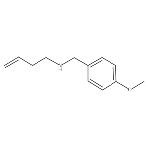 N-(4-methoxybenzyl)but-3-ene-1-amine Structure
