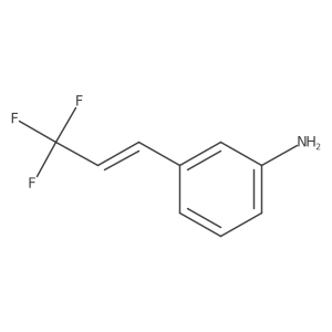 3-(3,3,3-Trifluoroprop-1-en-1-yl)aniline Structure