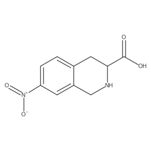(S)-7-nitro-1,2,3,4-tetrahydroisoquinoline-3-carboxylic acid Structure