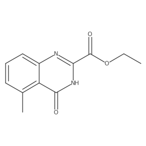Ethyl 5-methyl-4-oxo-3,4-dihydroquinazoline-2-carboxylate Structure