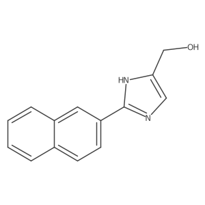 2-(2-Naphthyl)imidazole-5-methanol Structure