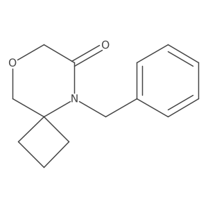 5-Benzyl-8-oxa-5-azaspiro[3.5]nonan-6-one Structure