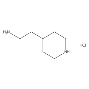 2-(Piperidin-4-yl)ethanamine hydrochloride Structure
