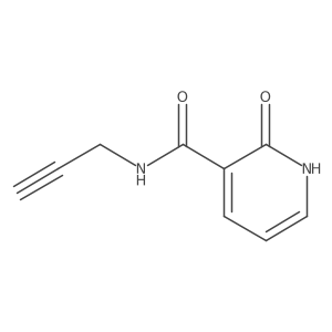 2-Hydroxy-N-(prop-2-yn-1-yl)nicotinamide结构式