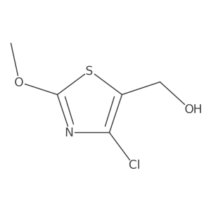 (4-Chloro-2-methoxy-1,3-thiazol-5-yl)methanol Structure