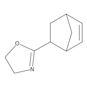 Oxazole, 2-bicyclo[2.2.1]hept-5-en-2-yl-4,5-dihydro- Structure