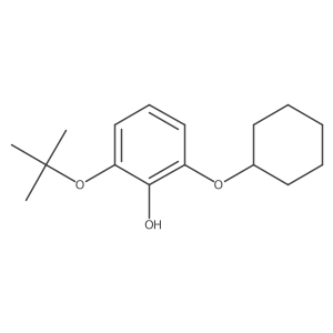 2-Tert-butoxy-6-(cyclohexyloxy)phenol结构式