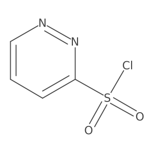 Pyridazine-3-sulfonyl chloride结构式