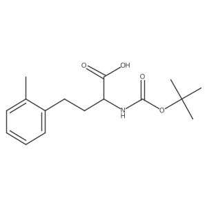 Boc-2-methyl-D-homophenylalanine Structure