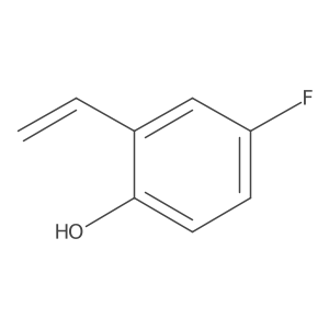 4-Fluoro-2-vinylphenol Structure