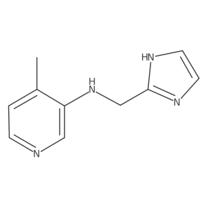 N-(1H-imidazol-2-ylmethyl)-4-methylpyridin-3-amine Structure