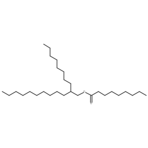 Nonanoic acid, 2-octyldodecyl ester结构式