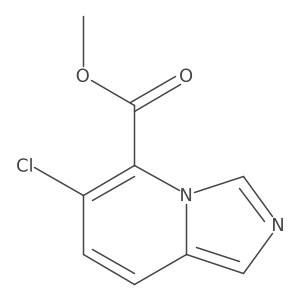 Methyl 6-chloroimidazo[1,5-a]pyridine-5-carboxylate Structure