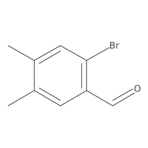 2-Bromo-4,5-dimethylbenzaldehyde结构式