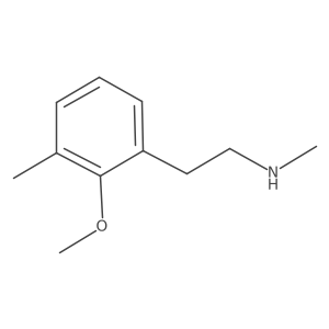 [2-(2-Methoxy-3-methylphenyl)ethyl](methyl)amine Structure