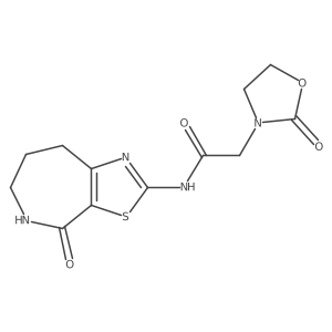 N-(4-oxo-5,6,7,8-tetrahydro-4H-thiazolo[5,4-c]azepin-2-yl)-2-(2-oxooxazolidin-3-yl)acetamide Structure