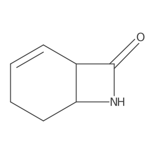 (1R,6S)-7-azabicyclo[4.2.0]oct-2-en-8-one Structure