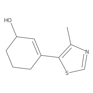 3-(4-Methyl-5-thiazolyl)-2-cyclohexen-1-ol Structure