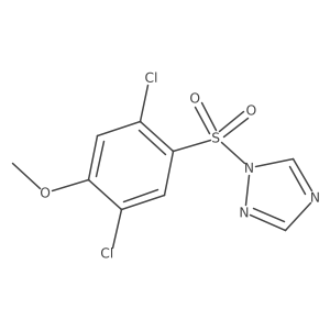 1-((2,5-dichloro-4-methoxyphenyl)sulfonyl)-1H-1,2,4-triazole Structure