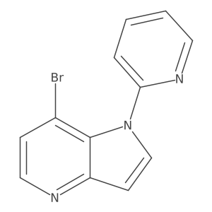 7-Bromo-1-(2-pyridyl)-4-azaindole Structure