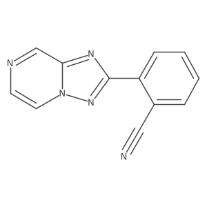 2-[1,2,4]Triazolo[1,5-a]pyrazin-2-ylbenzonitrile Structure