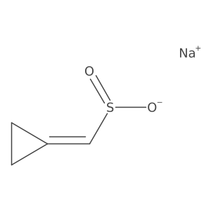 Sodium cyclopropylidenemethanesulfinate结构式