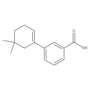 3-(5,5-Dimethylcyclohex-1-en-1-yl)benzoic acid结构式
