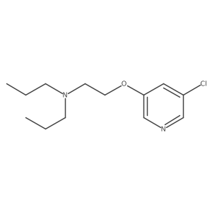 {2-[(5-Chloropyridin-3-yl)oxy]ethyl}dipropylamine Structure