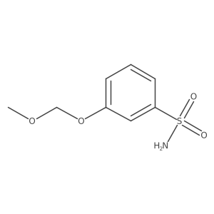 3-(Methoxymethoxy)benzene-1-sulfonamide Structure