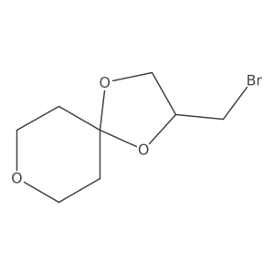 2-(Bromomethyl)-1,4,8-trioxaspiro[4.5]decane Structure