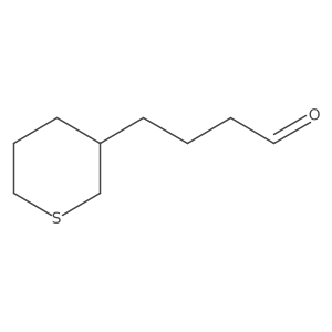 4-(Thian-3-yl)butanal Structure