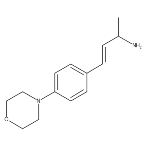 4-[4-(Morpholin-4-yl)phenyl]but-3-en-2-amine结构式