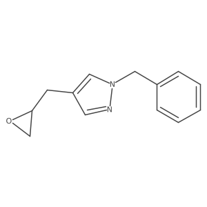(s)-1-Benzyl-4-glycidylpyrazole Structure