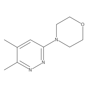 4-(5,6-Dimethylpyridazin-3-yl)morpholine Structure