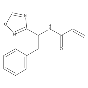 N-[1-(1,2,4-Oxadiazol-3-yl)-2-phenylethyl]prop-2-enamide Structure