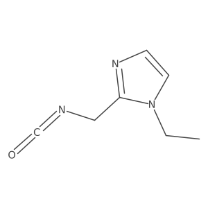 1-ethyl-2-(isocyanatomethyl)-1H-imidazole Structure