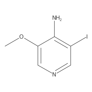 3-Iodo-5-methoxypyridin-4-amine结构式