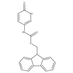 (9H-fluoren-9-yl)methyl N-(6-hydroxypyridazin-3-yl)carbamate Structure