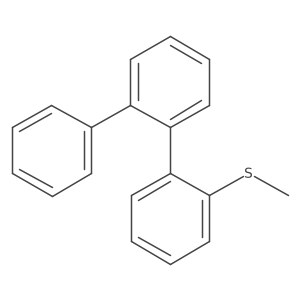 1,1a(2):2a(2),1a(2)a(2)-Terphenyl, 2-(methylthio)- Structure