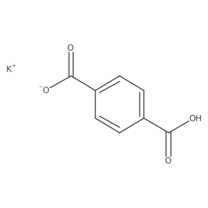 1,4-Benzenedicarboxylic acid, monopotassium salt Structure