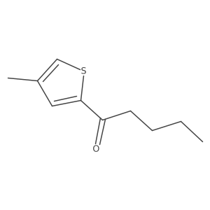 1-(4-Methylthiophen-2-yl)pentan-1-one Structure