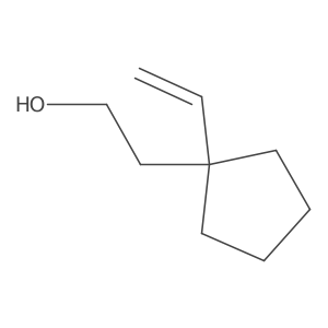 1-Ethenylcyclopentaneethanol Structure