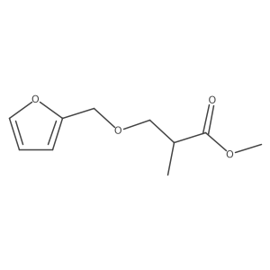 Methyl 3-(2-furanylmethoxy)-2-methylpropanoate结构式