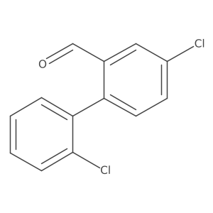 2',4-Dichloro-[1,1'-biphenyl]-2-carbaldehyde Structure