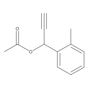 1-(o-tolyl)prop-2-ynyl acetate Structure