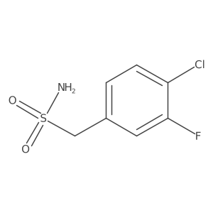 (4-Chloro-3-fluorophenyl)methanesulfonamide Structure