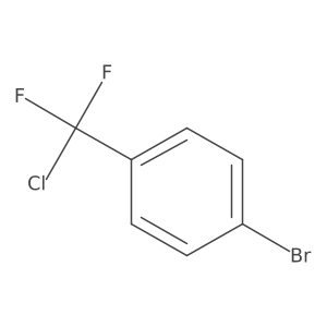 1-Bromo-4-(chlorodifluoromethyl)benzene Structure